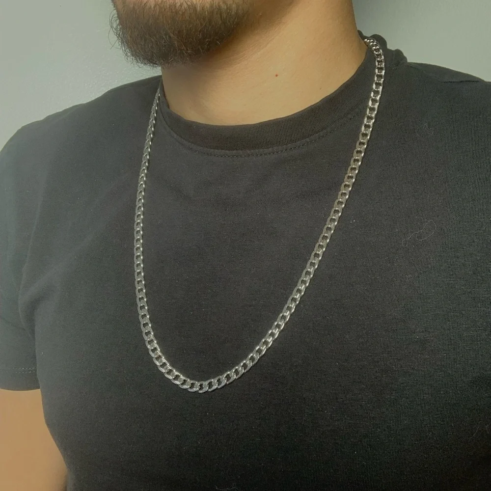 Cuban Link Chain - Silver